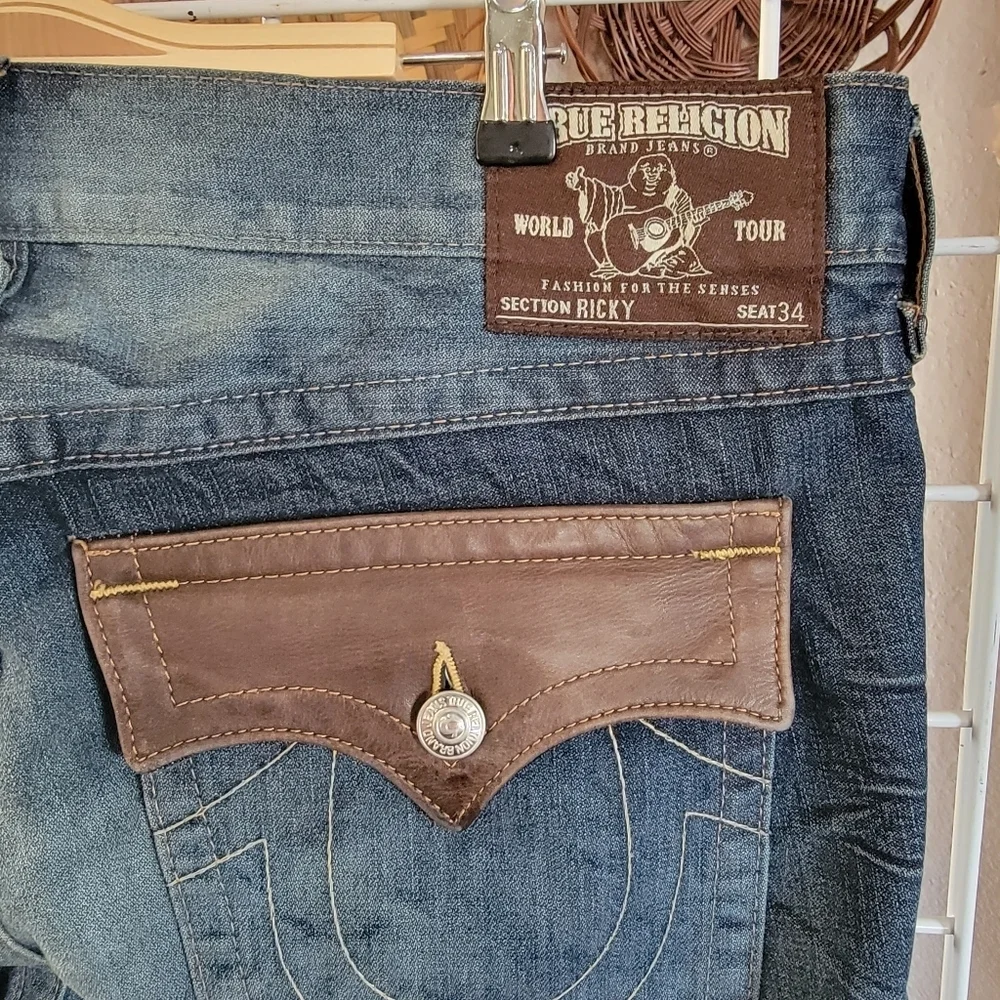 True Religion Men's BILLY SUPER T Jeans SZ 38